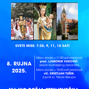 Proslava Male Gospe u Stenjevcu